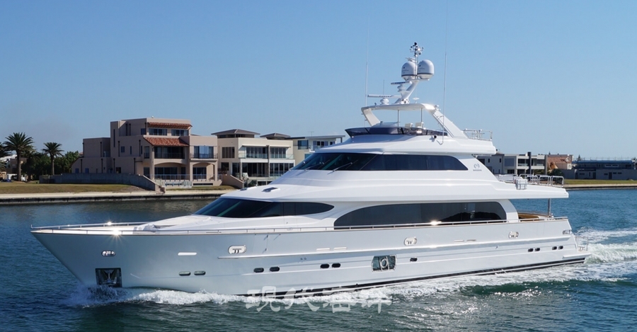 아시아의 대표적인 수퍼요트 제조사 호라이즌(Horizon)의 요트