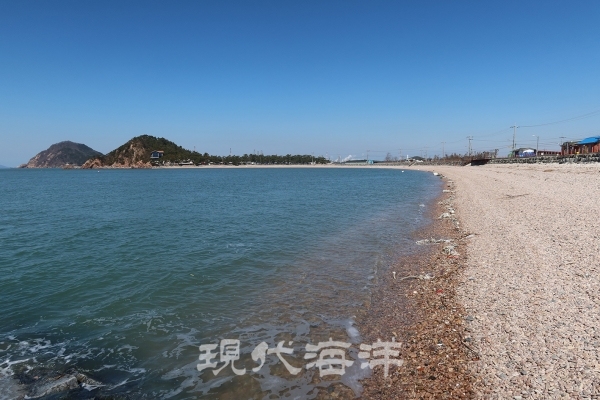 벌천포 해수욕장