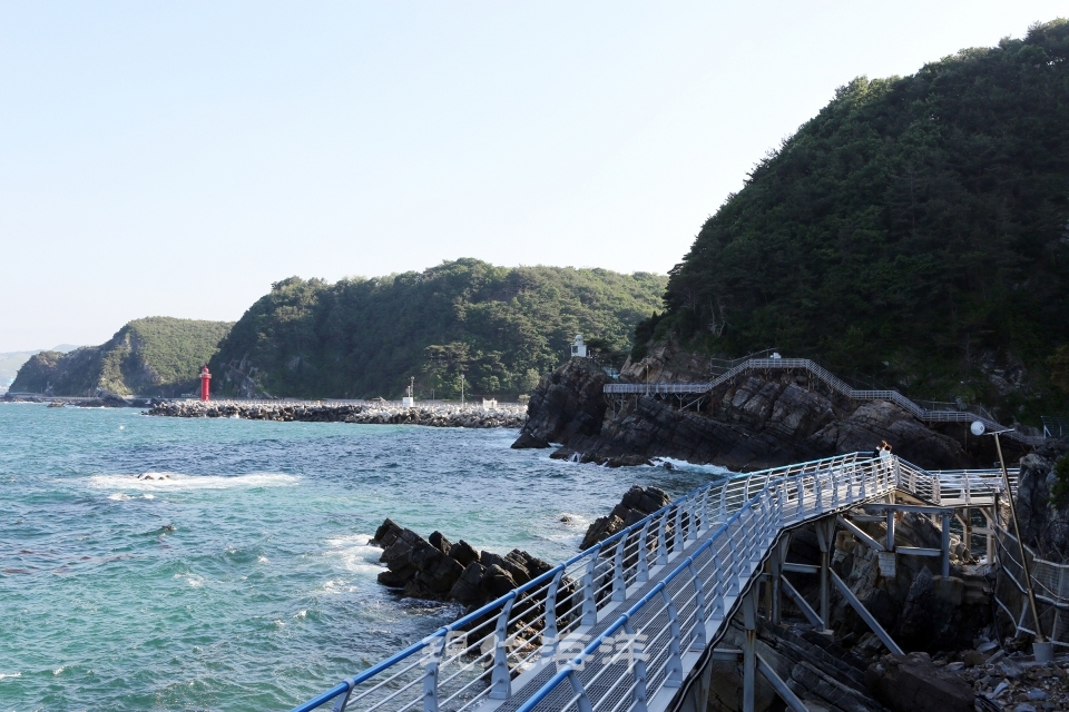 강원도 정동심곡 바다부채길