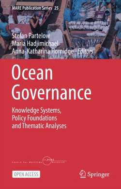 『오션 거버넌스 - 지식체계, 정책 기조와 주제 분석』 책 표지www.researchgate.net에서 책 제목을 검색하거나 다음 링크 https://link.springer.com/book/10.1007/978-3-031-20740-2)를 통해 다운로드 가능.