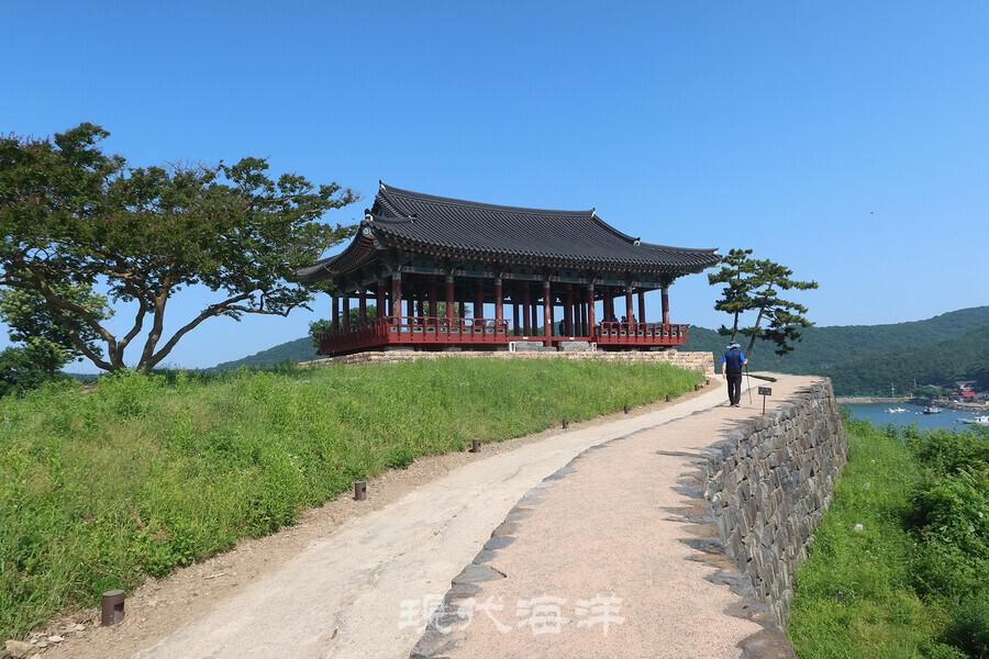 영보정으로 가는 길