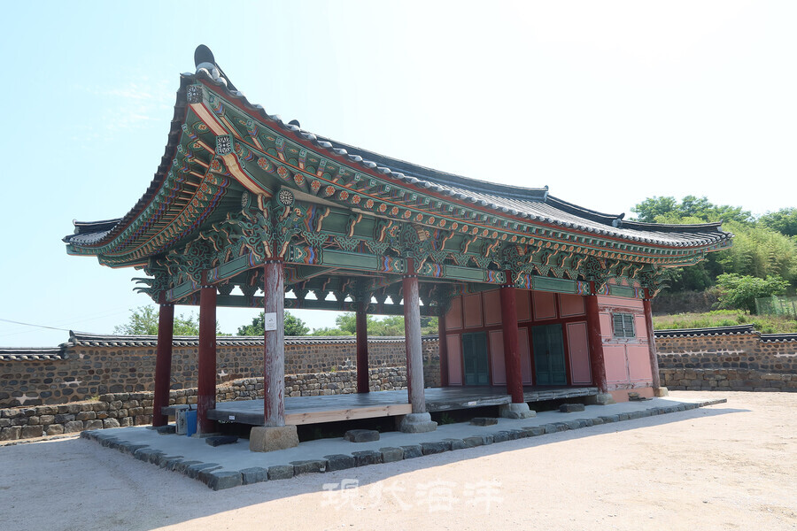 군문참수형을 받은 다섯 성인이 마지막 밤을 보낸 장교청