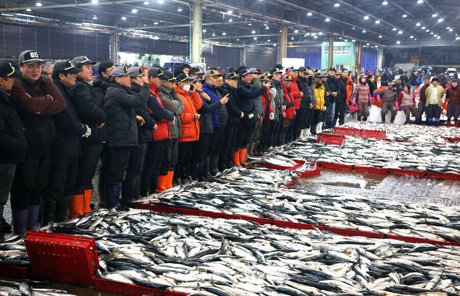 치열한 경매 진행상황