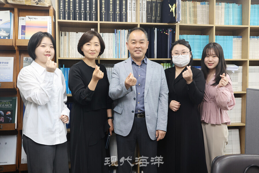 한국수산과학회 임직원들