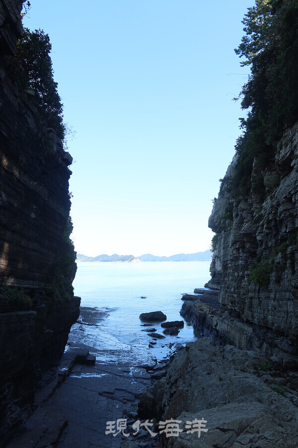 추도의 명물 ‘용궁 가는 길’