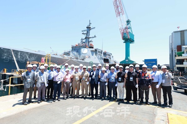 미국 조선해양 전문가 그룹 HD현대중공업 방문