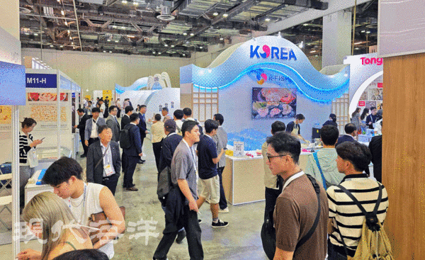 한국은 굴수협 등 10개 업체가 수협중앙회 지원을 받아 한국관을 운영하고 있다. 사진_박종면 기자