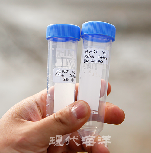 채취한 시료를 담을 시료통. 사진_박종면 기자