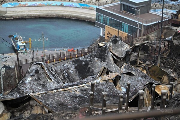       영덕 대형 산불 피해현장